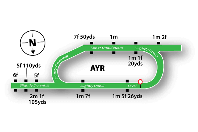 Ayr course map