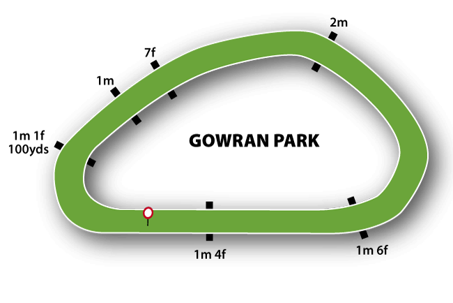 Gowran Park course map