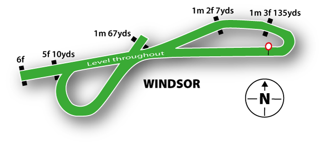 Windsor course map