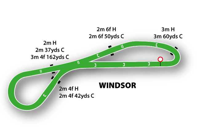 Windsor course map